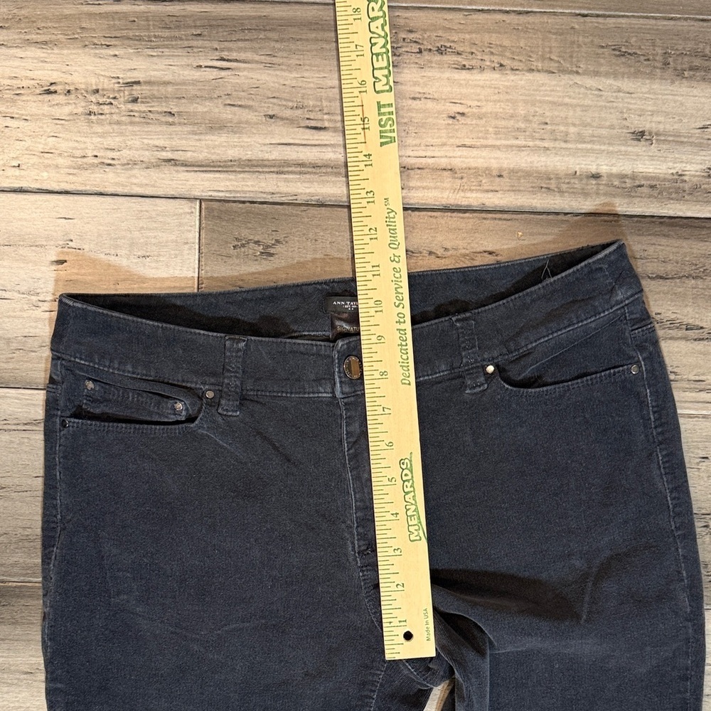 Ann Taylor Men’s Black Corduroy Straight Leg Pants - Picture 8 of 11